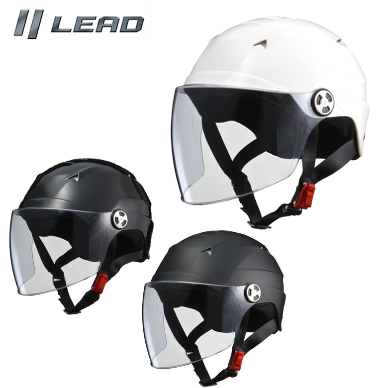 LEAD MOTORCYCLE GEAR(�꡼�ɹ���)�ϡ��եإ��å� SERIO RE-41  �Х����� 125cc�ʲ��� UV���å�      �����