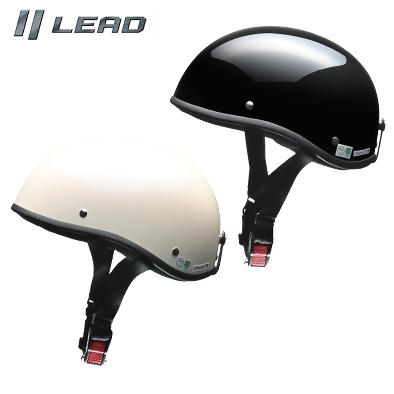 LEAD MOTORCYCLE GEAR(�꡼�ɹ���)�ϡ��եإ��å� ELZO 125cc�ʲ��� �Х����� ��󥿥å���       �����