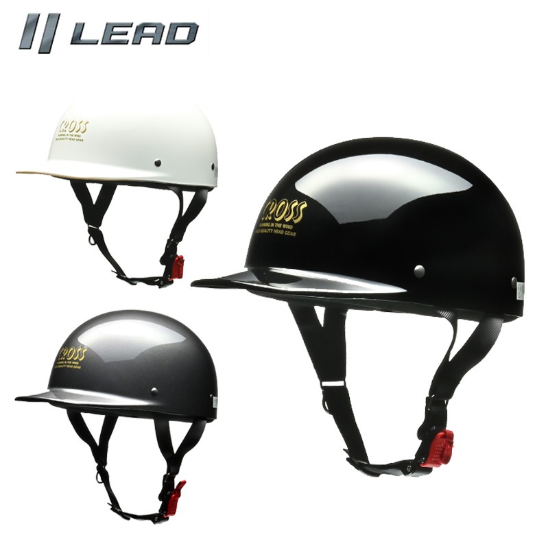 LEAD MOTORCYCLE GEAR(�꡼�ɹ���)�ϡ��եإ��å� CROSS CR-680 125cc�ʲ��� �Х����� ��󥿥å���       �����