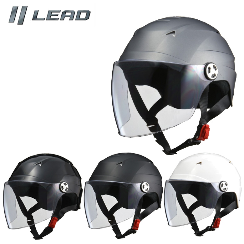 LEAD MOTORCYCLE GEAR(�꡼�ɹ���)�ϡ��եإ��å� SERIO RE-40  �Х����� 125cc�ʲ��� UV���å� ��������դ�     �����