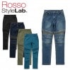【送料無料】ROSSO STYLELAB(ロッソスタイルラボ)ストレッチスキニーパンツ ROP67 レディースバイク用 カジュアル ズボン デニム 伸縮性 女性用 春夏秋冬 取寄品