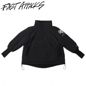 【送料無料】FastAttacks(ファストアタックス)バイクウェア ジャケット ユニセックスバイク用ジャケット カジュアル ストリート オーバーサイズ 秋冬 取寄品