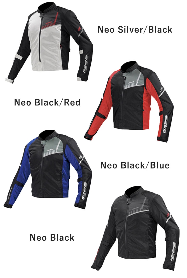 KOMINEコミネフルメッシュジャケットレディースMサイズ KOMINE(コミネ)プロテクトフルメッシュジャケット ジモン JK