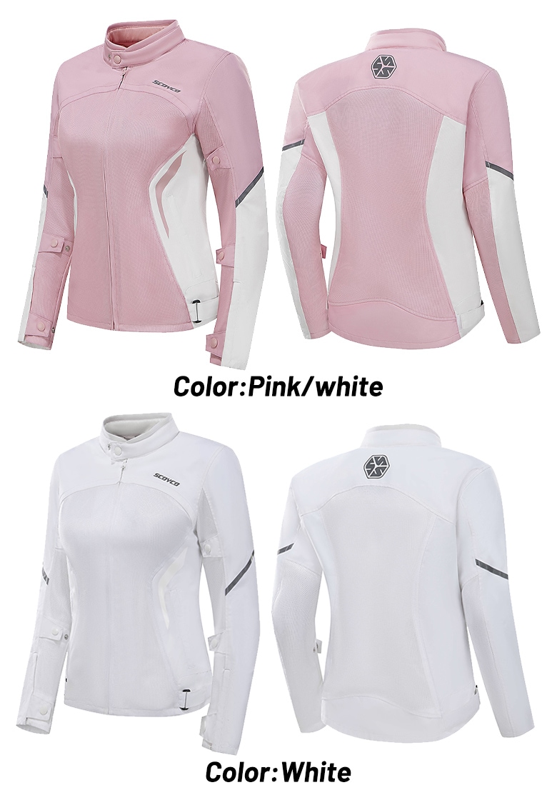 サイズ交換1回無料】レディースメッシュバイクジャケット SCOYCO