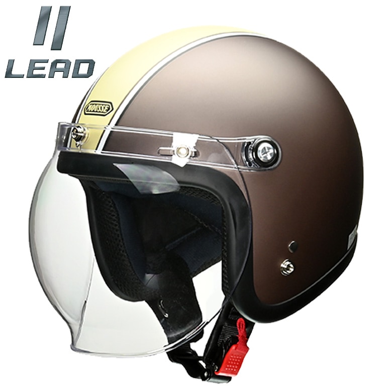 バイク用ヘルメット★人気ジェットヘル★ヴィンテージモカブラウン★バブルシールド付き★ほぼ未使用品 10年の実績ロングヒットのジェットヘルメット、それがJBシリーズ。10年
