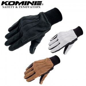 KOMINE(コミネ)アーバンプロテクトウインドプルーフグローブ GK-858 男女兼用バイク用グローブ リブニット 防寒用 ウィンターグローブ ユニセックス XS〜3XL 秋冬用