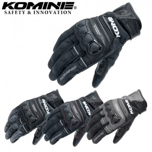 KOMINE(コミネ)ハイプロテクトレザーウインドプルーフグローブHG GK-856 男女兼用バイク用グローブ 防風 ウィンターグローブ ユニセックス XS〜3XL 秋冬用