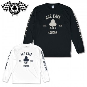 ACE CAFE LONDON(エースカフェロンドン)DRY-ロンT EST.1938 AA001DL バイクアパレル ドライシャツ UVカット オフジャージ 速乾