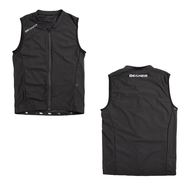 DEGNER(デグナー)エアスルーインナープロテクターベスト PS-13 着る
