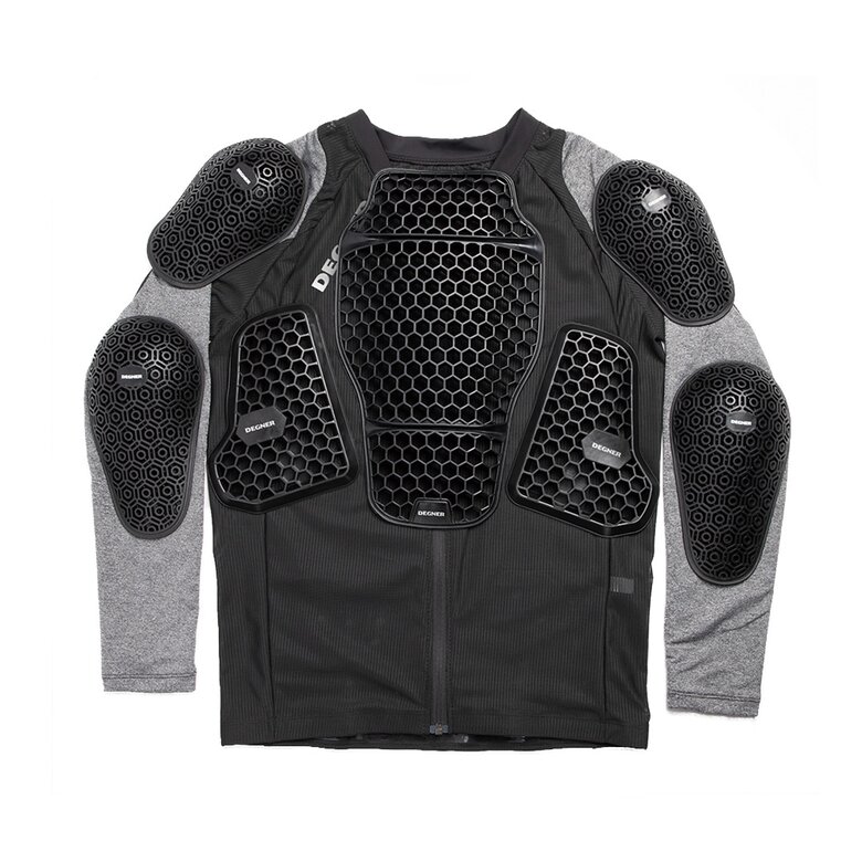 DEGNER インナープロテクター DEGNER（デグナー） インナープロテクター長袖 PS-14 エアスルー 肩 肘