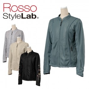 【送料無料】ROSSO STYLELAB(ロッソスタイルラボ)スタイルアップメッシュジャケット ROJ125 レディースバイクジャケット 女性用 インナー付き プロテクター標準装備 ウーマン S〜LL+ 春夏 取寄品