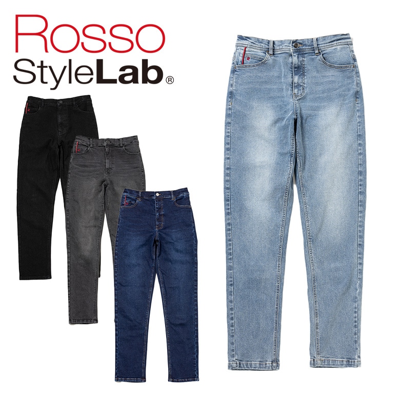 ★ Rosso StyleLab ROP-47 ストレッチスキニーパンツ L 在庫処分特価】ROSSO STYLELAB(ロッソスタイルラボ)5Pストレッチ