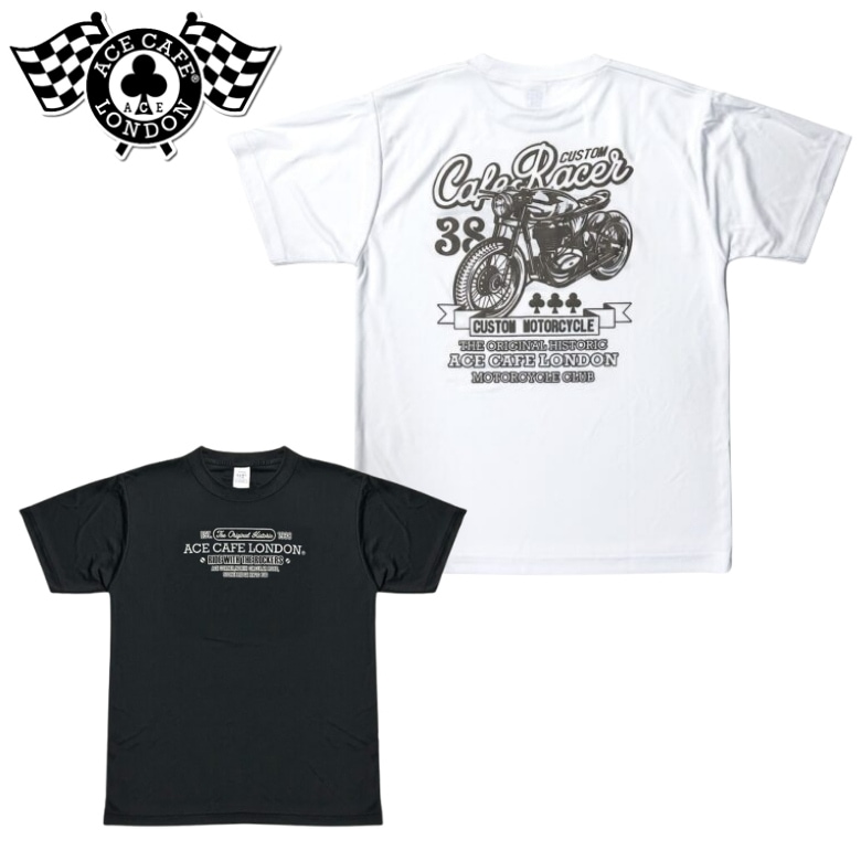 ACE CAFE LONDON(���������ե�����ɥ�)ACE CAFE DRY-T����� ���ե��졼���� AA015DT DRY����� �۴�®������ ���� �ƤΥġ���󥰤ˡ� UV���å� �ղ���