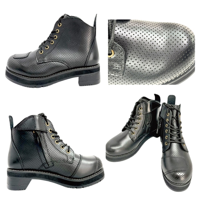 WILDWING(ワイルドウイング)スワロー厚底[パンチング] WWM-0003ATU