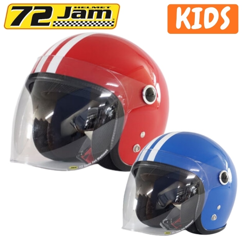 72JAM(�ʥʥˡ������)���å��إ��å� ������ JPK-04/JPK-03 �Х����إ��å� �Ҥɤ��� KIDS(52?55cm̤��) ������������ ���� �֥롼/��å�