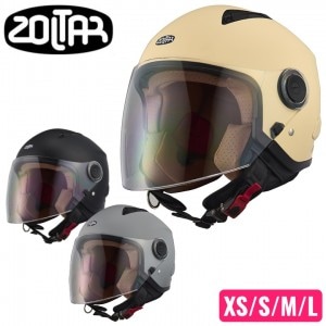 ZOLTAR(ゾルター)イージーウェーブ3 スポーツジェット EasyWave3 Sports Jet バイク用ヘルメット 小さいサイズ 女性 タンデム XS〜L 取寄品