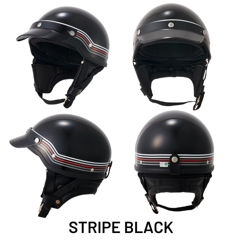 MARUSHIN(マルシン工業)MZ-HALF MCH5 バイク用ハーフヘルメット