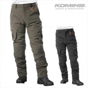 KOMINE(コミネ)エニグマG2ゲルクッションウインドプルーフパンツ PK-941 レディースバイクパンツ 女性用 ウィンター ライディング プロテクター付 ズボン 秋冬用 取寄品
