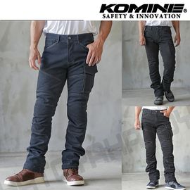 KOMINE(コミネ)WJ-943R ENIGMA G2 WP ウォームカーゴジーンズ 07-943 バイクパンツ 防寒 カーゴパンツ 防風 冬用 ボア裏地 ストレッチ メンズ(男性) レディース(女性)