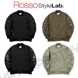 Rosso StyleLab(ロッソスタイルラボ)ライトミリタリージャケット ROJ1011 レディースバイクジャケット 裏起毛 2627AW 新作 防寒 秋冬