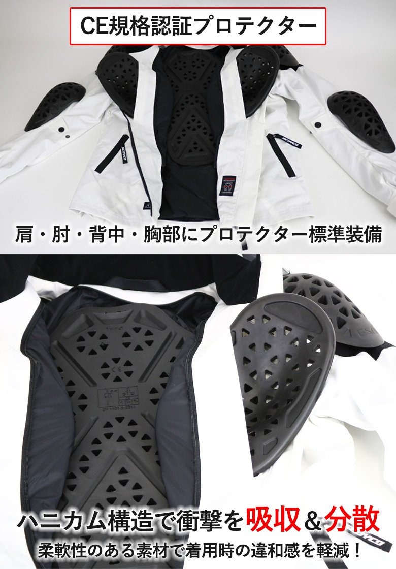 SCOYCO(��������)�����󥿡��饤�ǥ��󥰥��㥱�å� JK178W ��ǥ������Х������㥱�å� �����ȥХ� ������ ����ʡ����ա���æ��� ����ץ� 3��������  �֥�å�/�ۥ磻�� ������