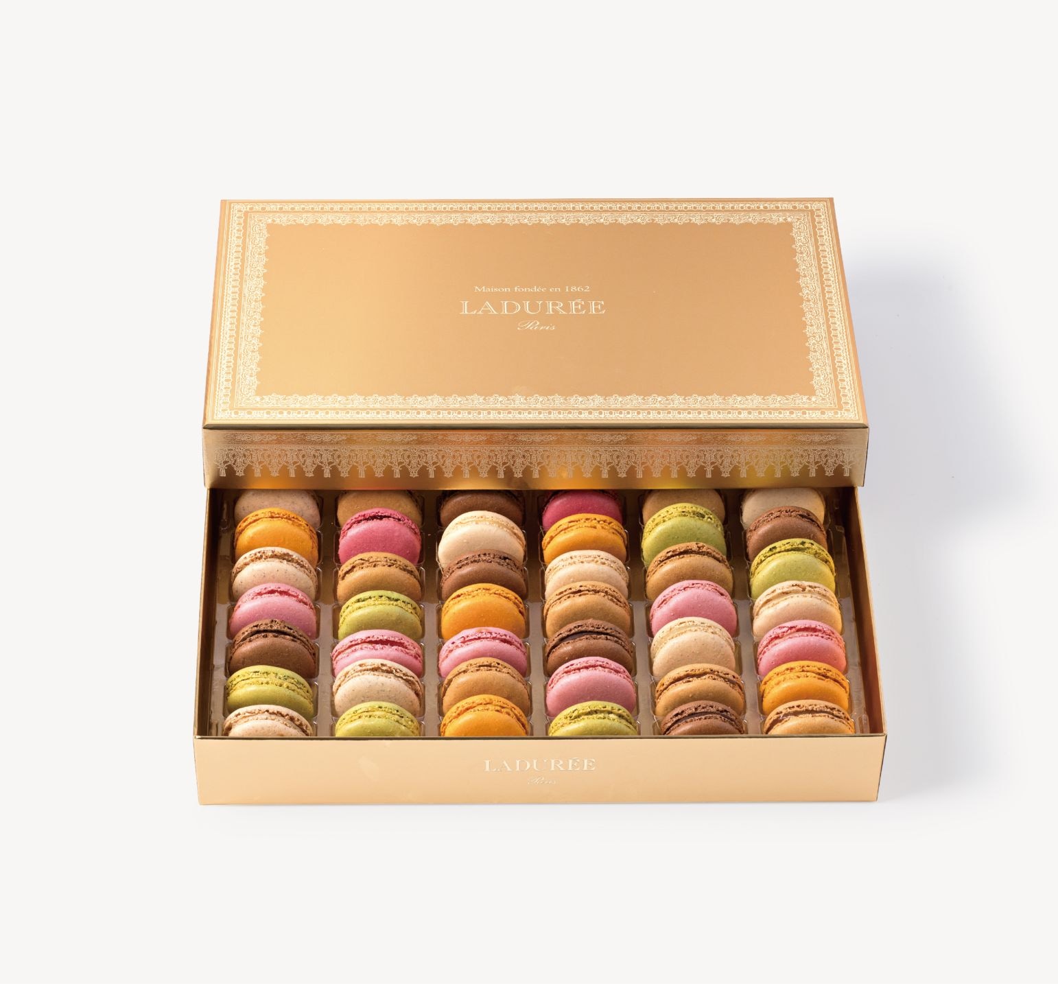 【オンライン限定】ナポレオン・ゴールド マカロン42個入り