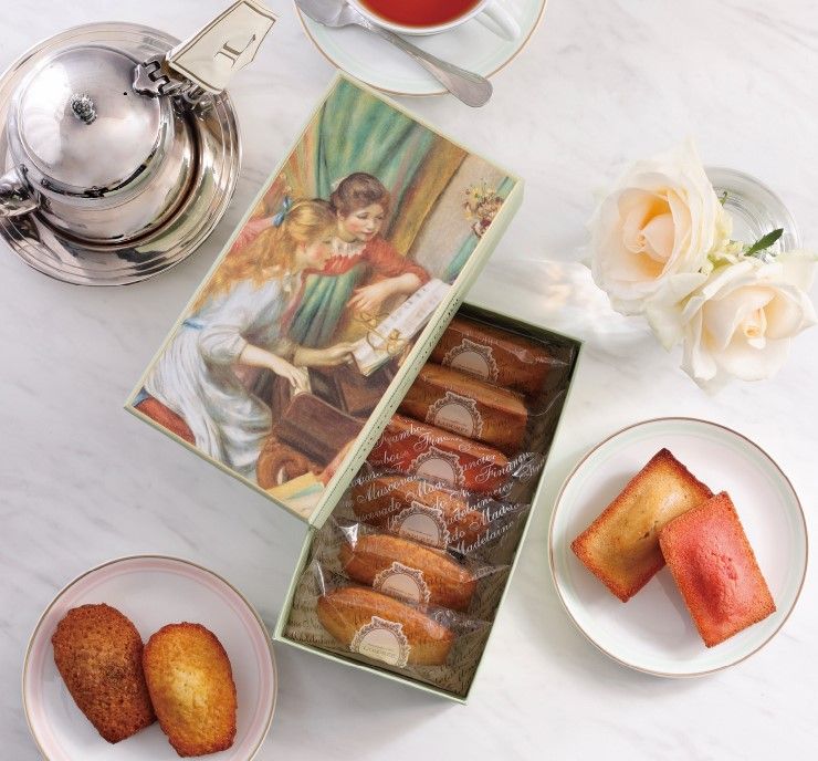 【数量限定】コフレ・フィナンシェ＆マドレーヌ ピエール＝オーギュスト・ルノワール 《ピアノを弾く少女たち》