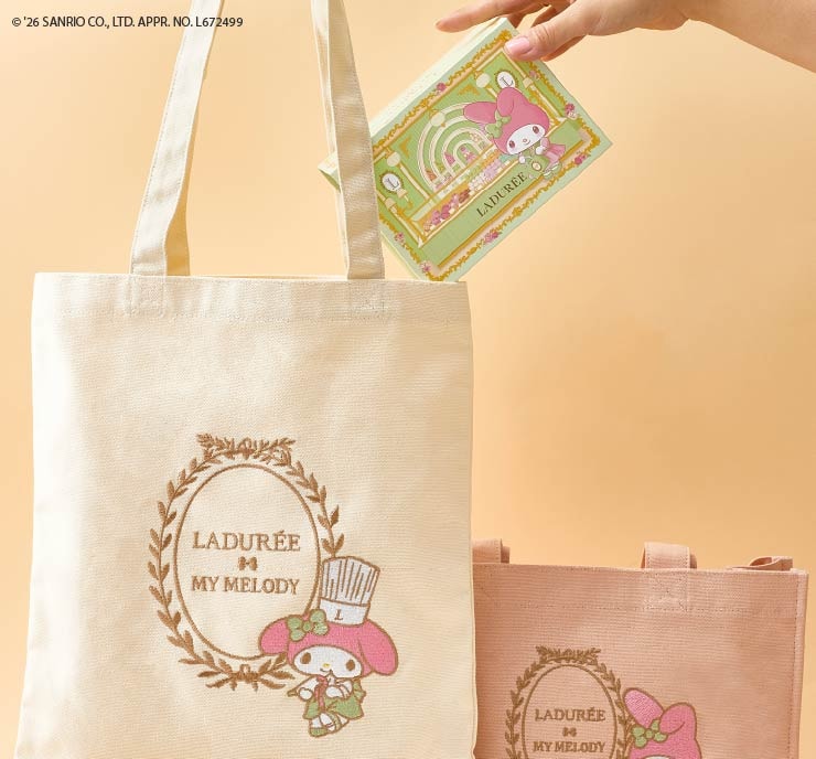 トートバッグ “マイメロディ” アイボリー