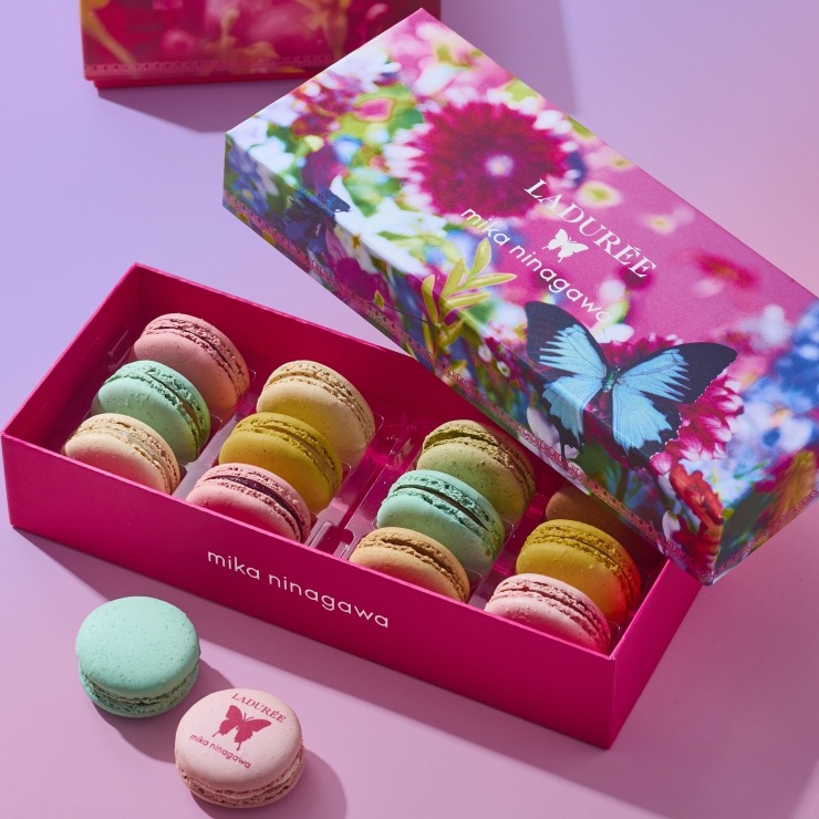送料無料】mika ninagawa マカロンボックスセット ｜ラデュレ