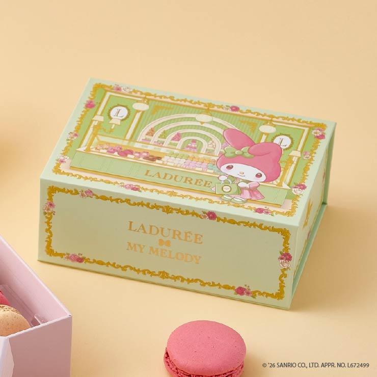 マイメロディ マカロン8個入り ｜ラデュレ｜マカロン発祥のメゾン