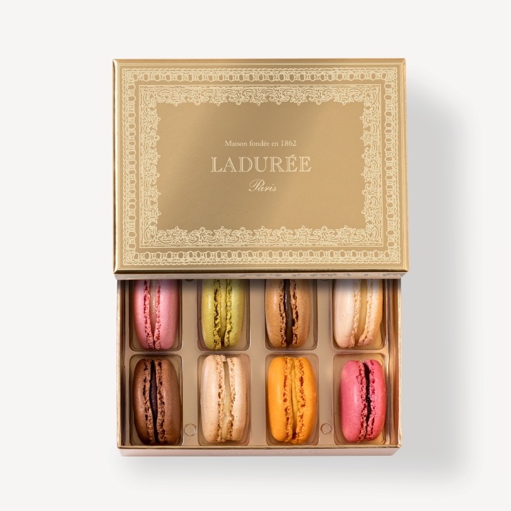 ラデュレ　マカロン空箱2個　ハロウィン限定パッケージ ラデュレのハロウィン、柄が変わる“仕掛け付き”マカロンボックスや