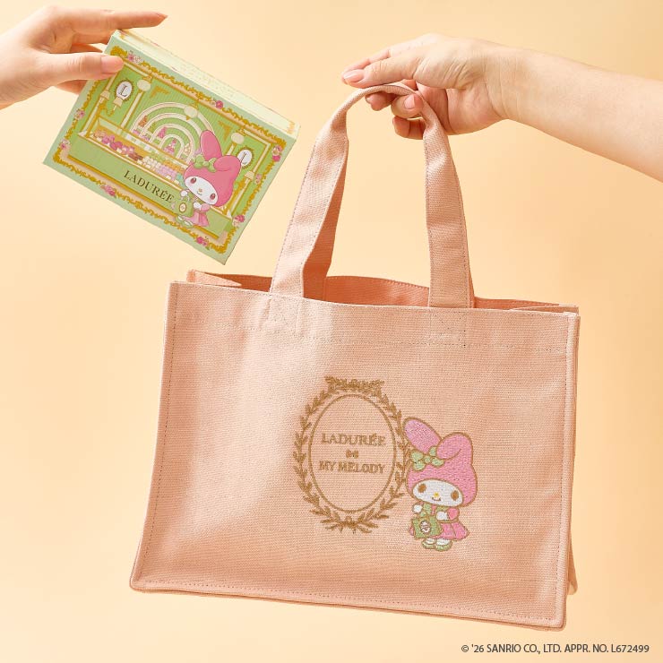 トートバッグ “マイメロディ” ピンク