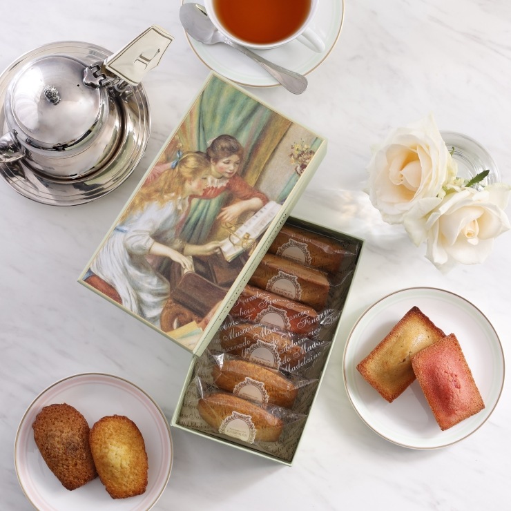 【数量限定】コフレ・フィナンシェ＆マドレーヌ ピエール＝オーギュスト・ルノワール 《ピアノを弾く少女たち》