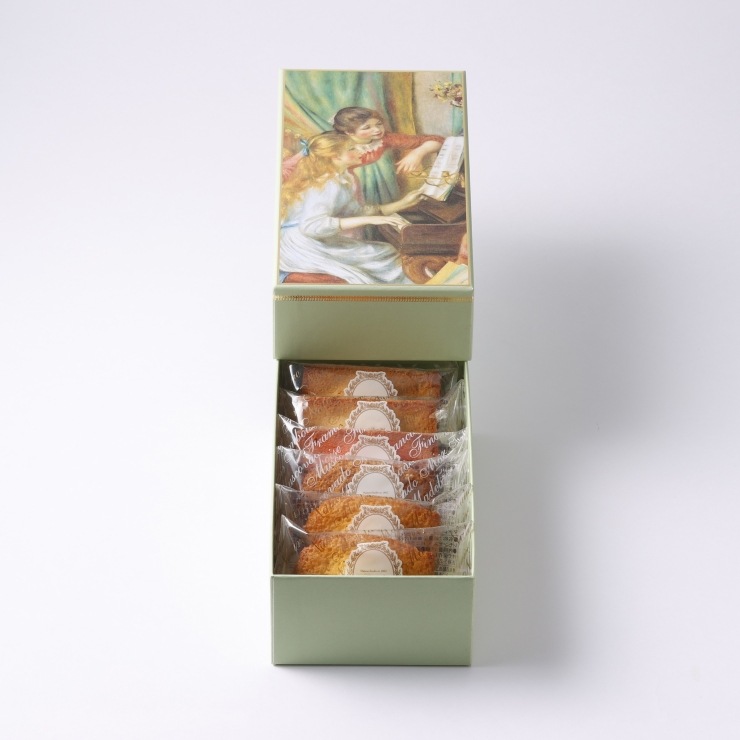 【数量限定】コフレ・フィナンシェ＆マドレーヌ ピエール＝オーギュスト・ルノワール 《ピアノを弾く少女たち》