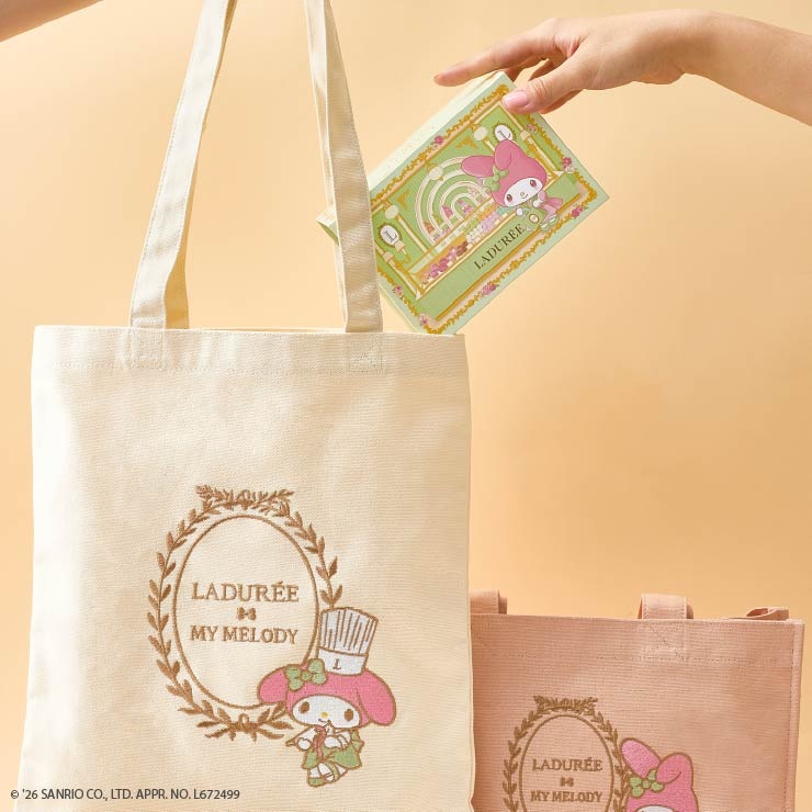トートバッグ “マイメロディ” アイボリー