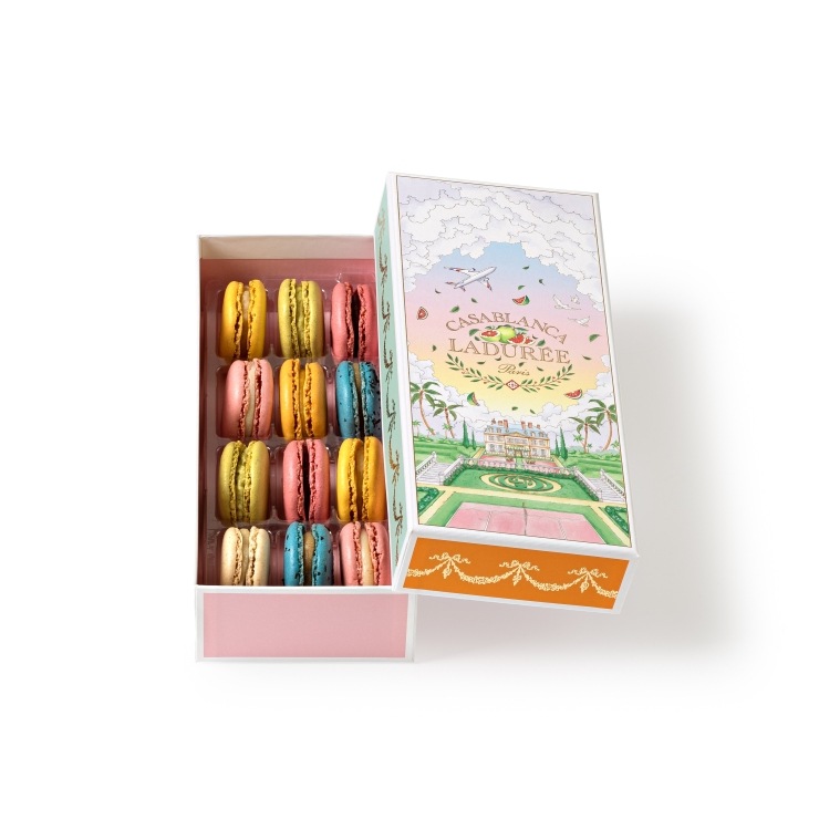 CASABLANCA マカロン12個入り ｜ラデュレ｜マカロン発祥のメゾン、パリ