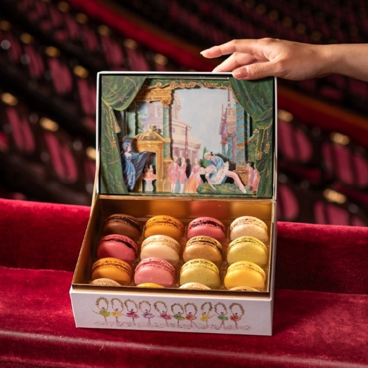 パリ・オペラ座 ー 眠れる森の美女 マカロン16個入り ｜ラデュレ