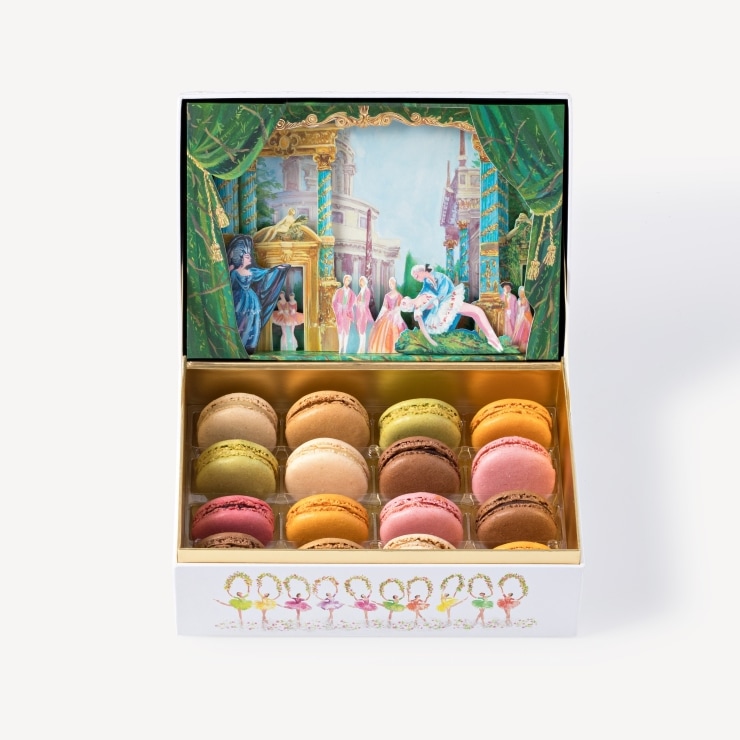 パリ・オペラ座 ー 眠れる森の美女 マカロン16個入り ｜ラデュレ