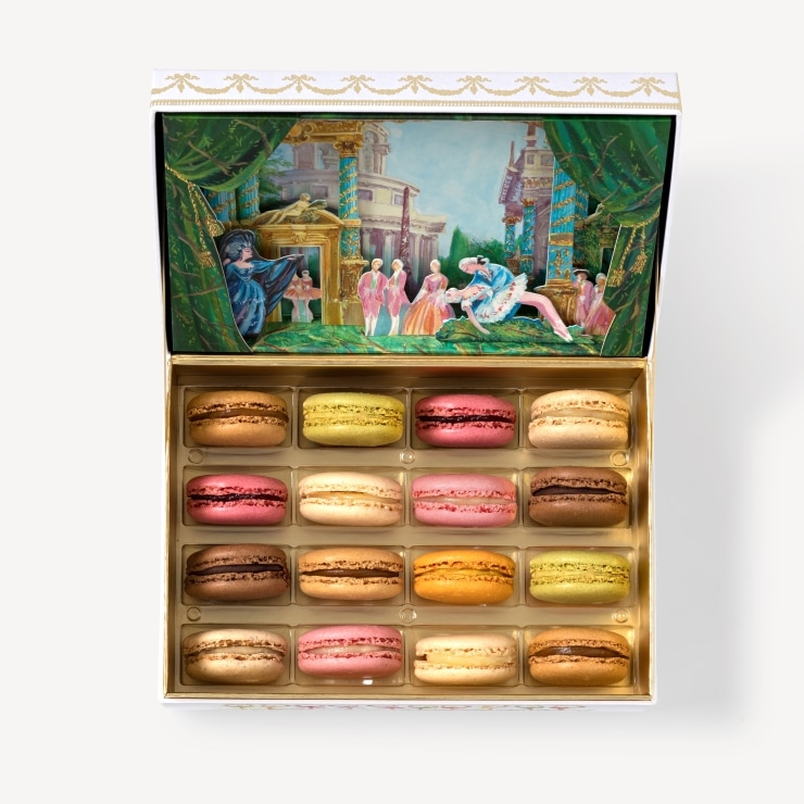 パリ・オペラ座 ー 眠れる森の美女 マカロン16個入り ｜ラデュレ