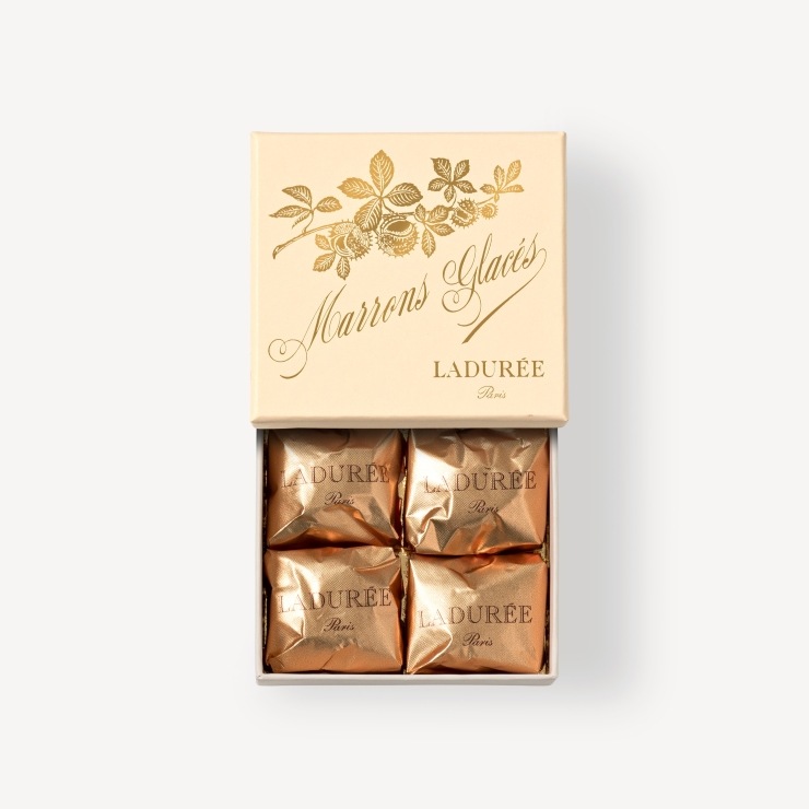 マロン・グラッセ 4個入り ｜ラデュレ｜マカロン発祥のメゾン、パリの