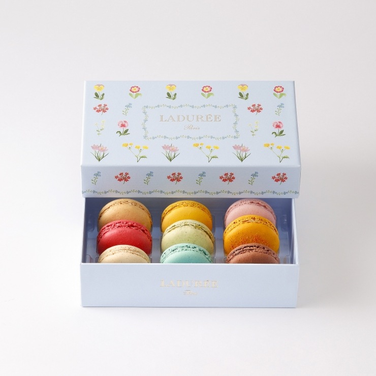 ホワイトデー】ドゥース・フルール マカロン9個入り ｜ラデュレ