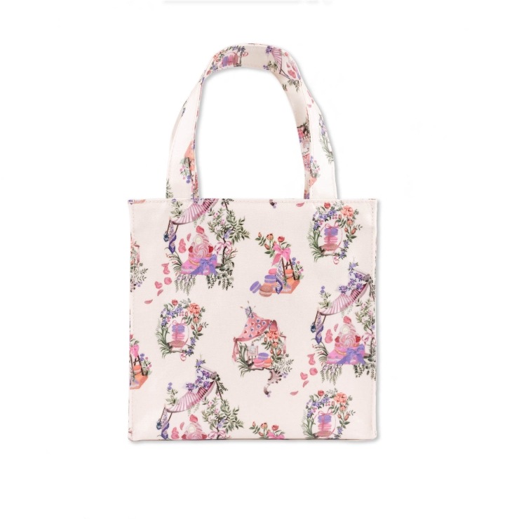 LADURÉE × Cath Kidston スモールブックバッグ アイボリー