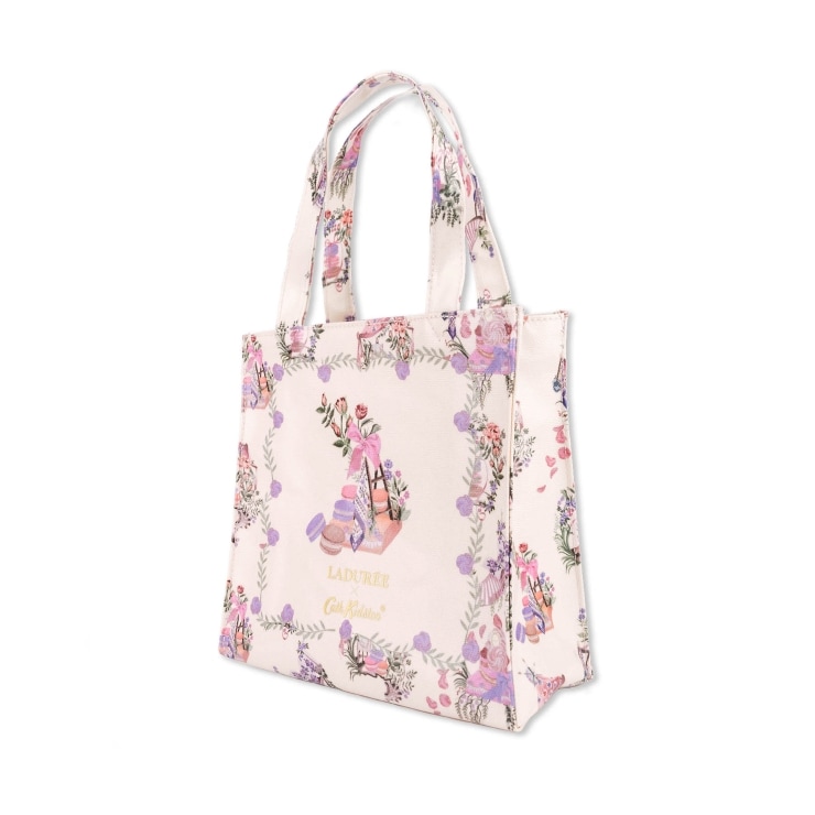 LADURÉE × Cath Kidston スモールブックバッグ アイボリー