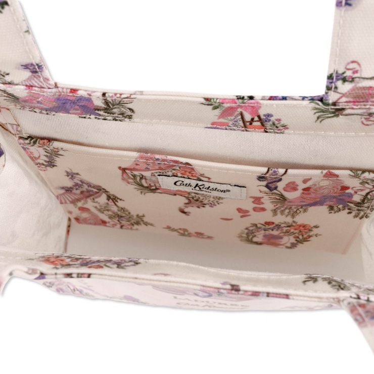 LADURÉE × Cath Kidston スモールブックバッグ アイボリー