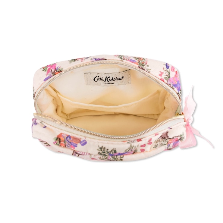 LADURÉE × Cath Kidston ボックスポーチ アイボリー ｜ラデュレ