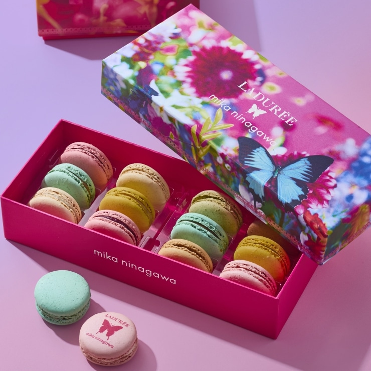 mika ninagawa マカロン12個入り ｜ラデュレ｜マカロン発祥のメゾン