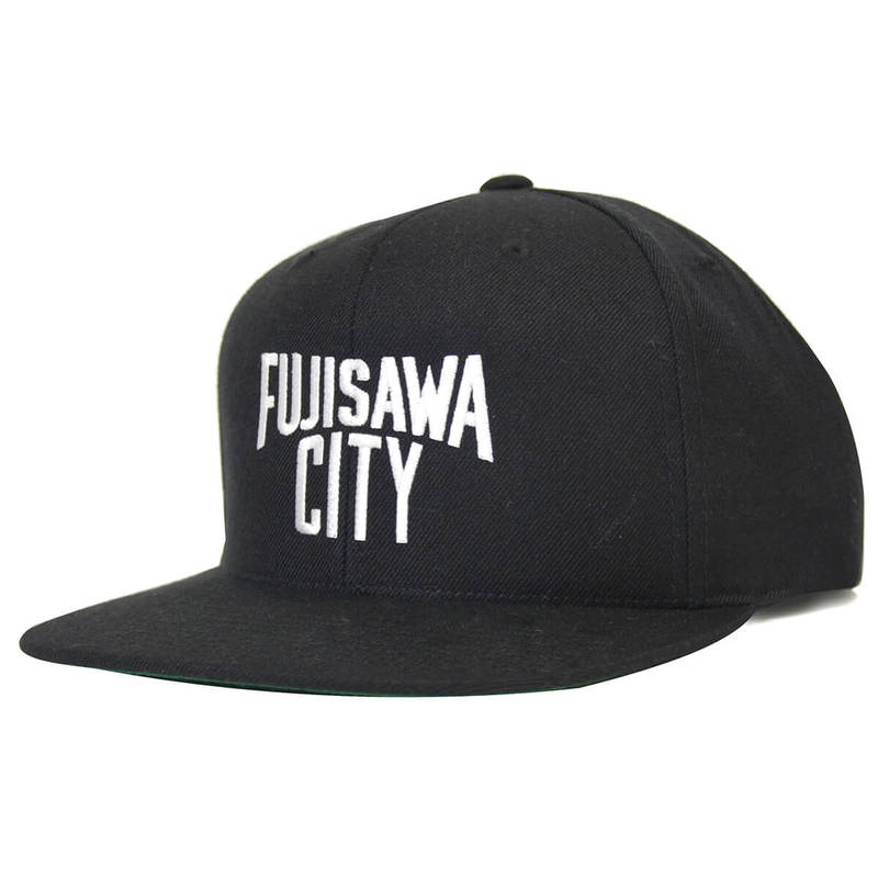 FUJISAWA CITY LOVE フジサワシティラブ LOGO SNAPBACK スナップバックキャップ BLACK ブラック