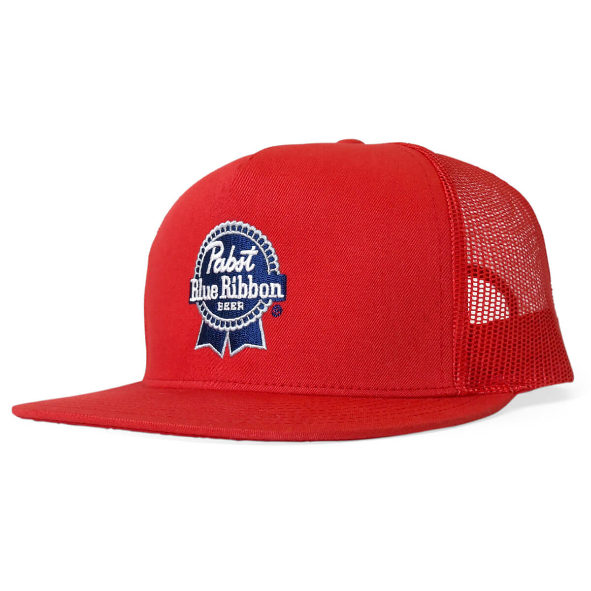 PABST BLUE RIBBON パブストブルーリボン LOGO TRACKER メッシュキャップ RED レッド|帽子|アイテムから探す
