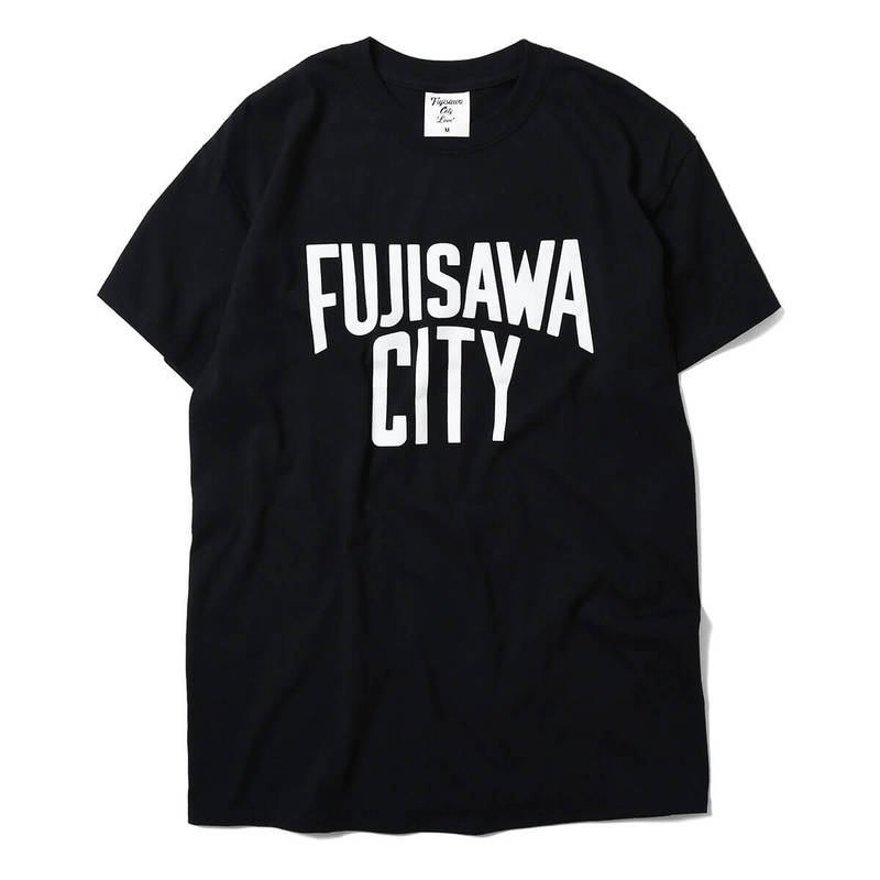 FUJISAWA CITY LOVE フジサワシティラブ LOGO TEE 半袖 Tシャツ BLACK ブラック