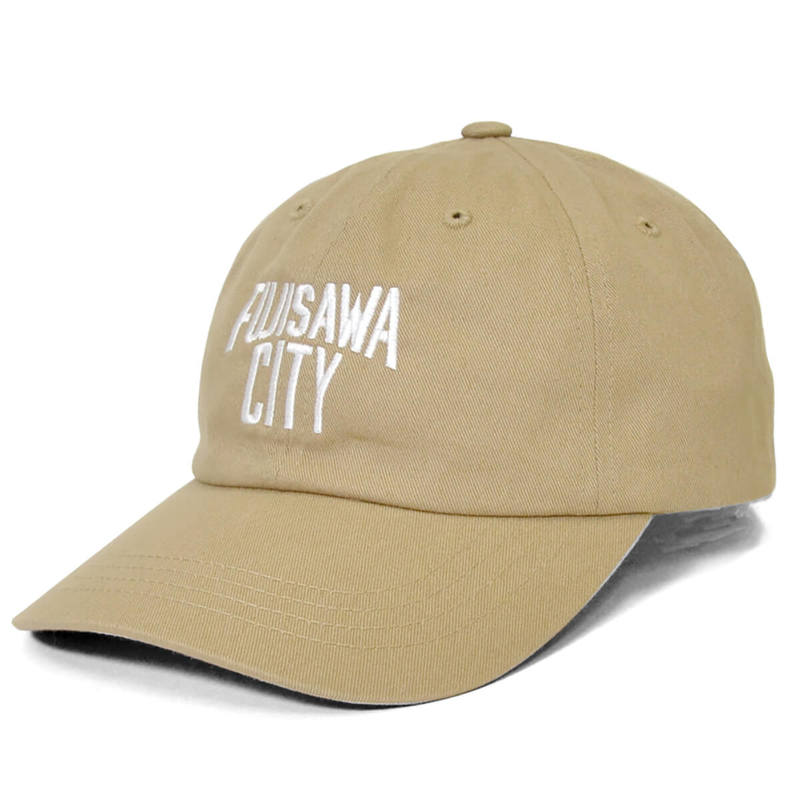 FUJISAWA CITY LOVE フジサワシティラブ LOGO DAD HAT ボールキャップ KHAKI カーキ